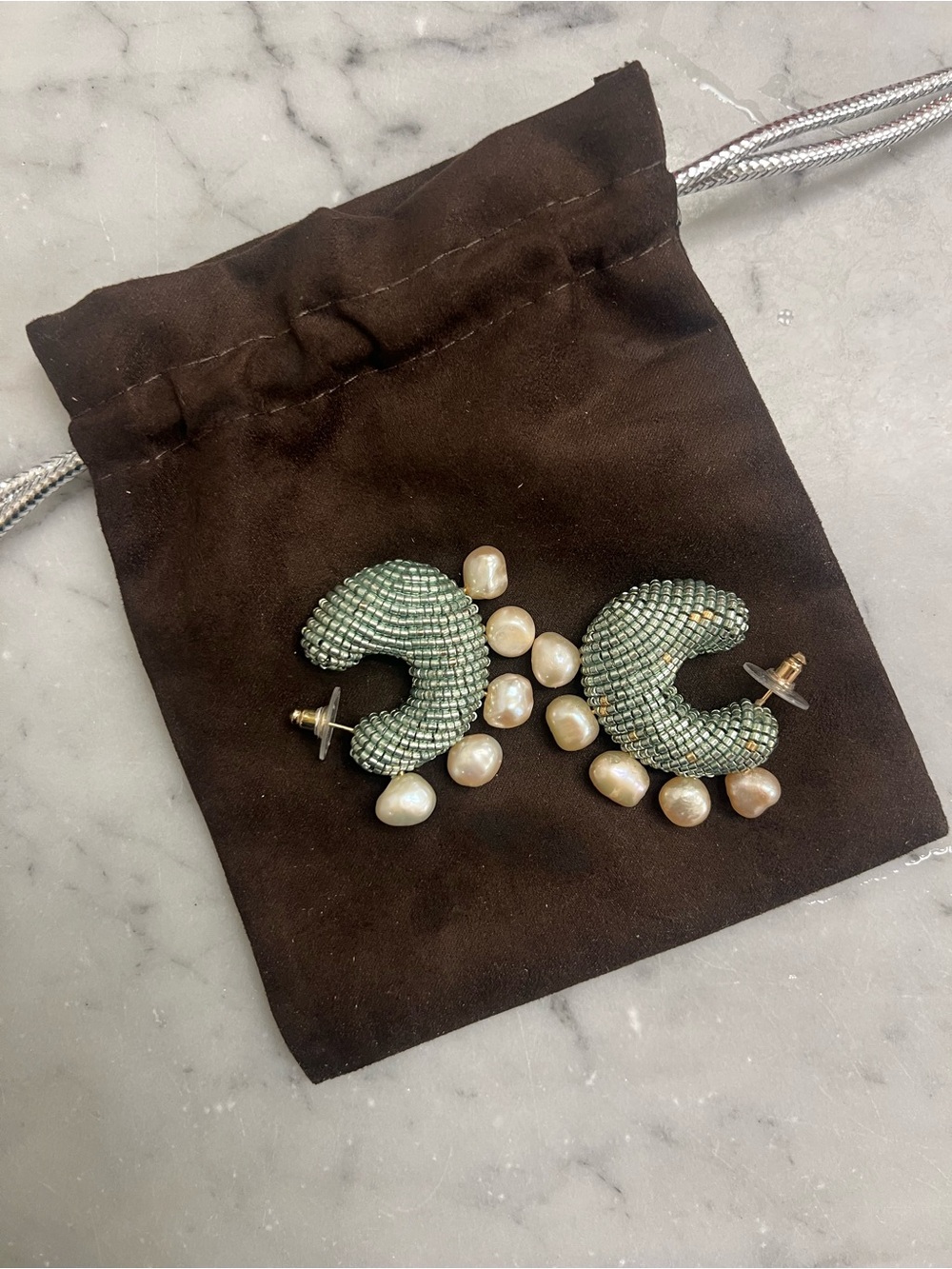 Susan Vega Solito pearled earring SOLD OUT